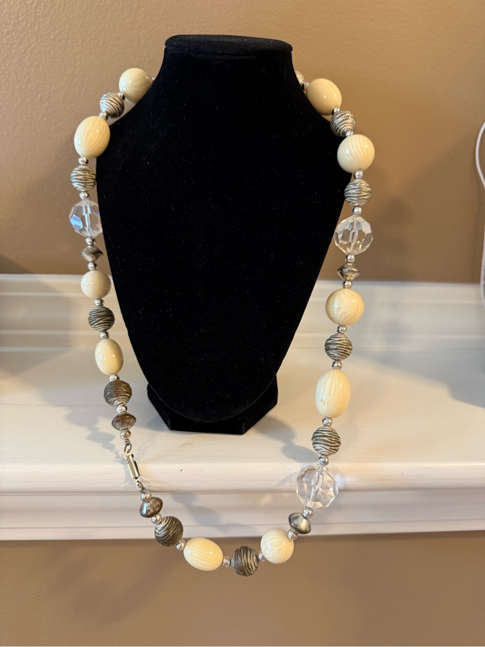 Chunky Beaded Statement Necklace